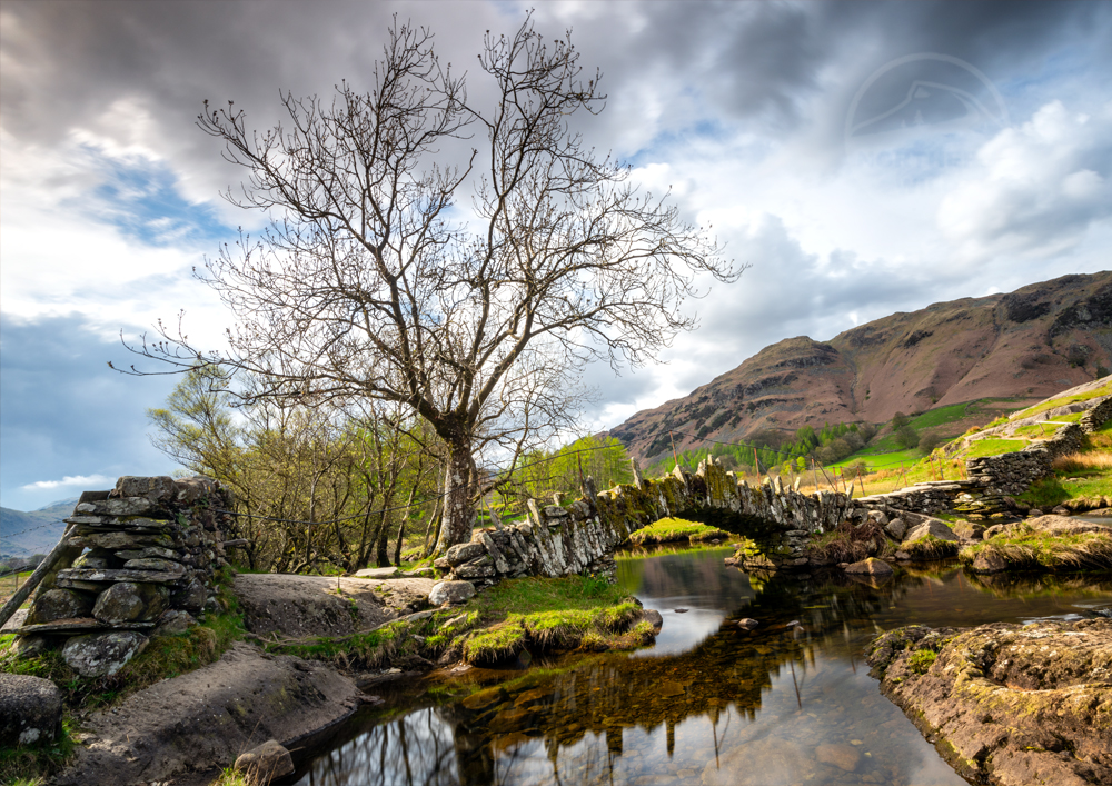 Slater Bridge, little Langdale lake district