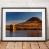 Lake District Landscape Photography, Devoke water, Sunrise, Cumbria, England. Landscape Photo. Mounted print. Wall Art.