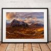 Northern Wild Landscape Photography - Glencoe Buachaille Etve Mor pano scottish highlands, Scotland UK