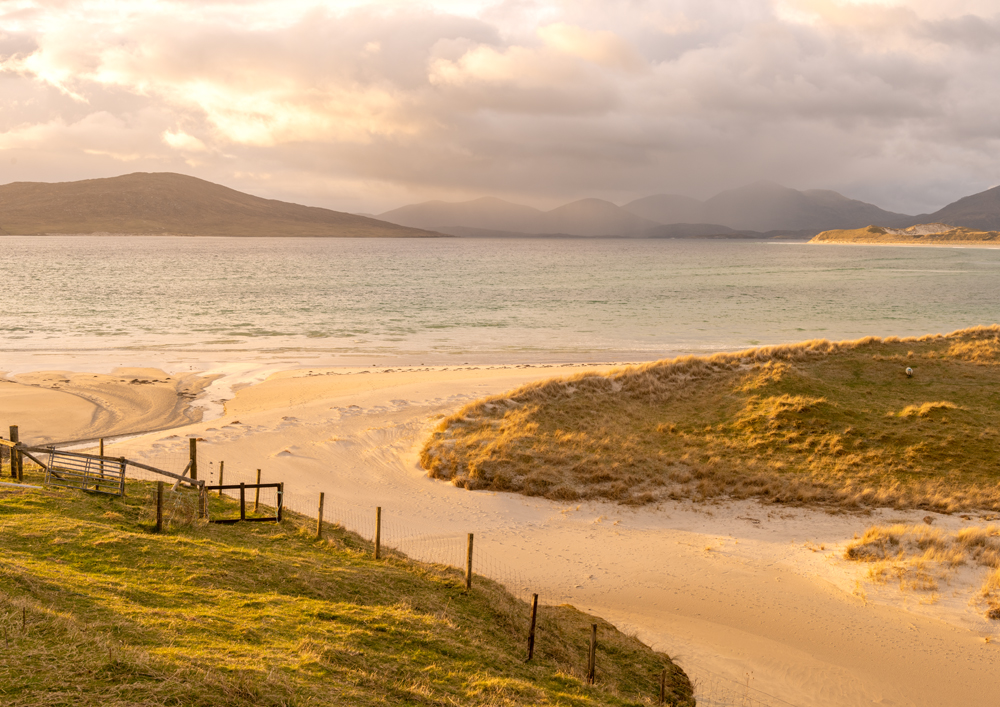 Luskentyre beach on the Isle of Harris
