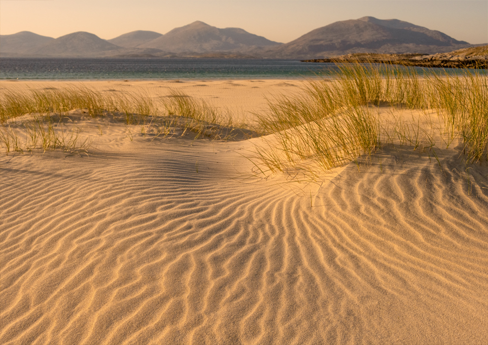 Luskentyre beach ripples