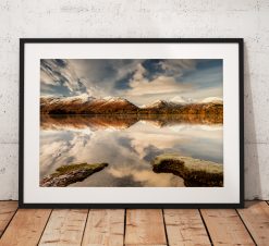Alternative view of Derwentwater Snow Mountains