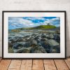Northumberland Landscape photography, Dunstanburgh Castle. Craster, Coast, Seascape, England. Landscape Photo. Mounted print. Wall Art.